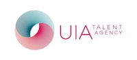 the logo for uia talent agency